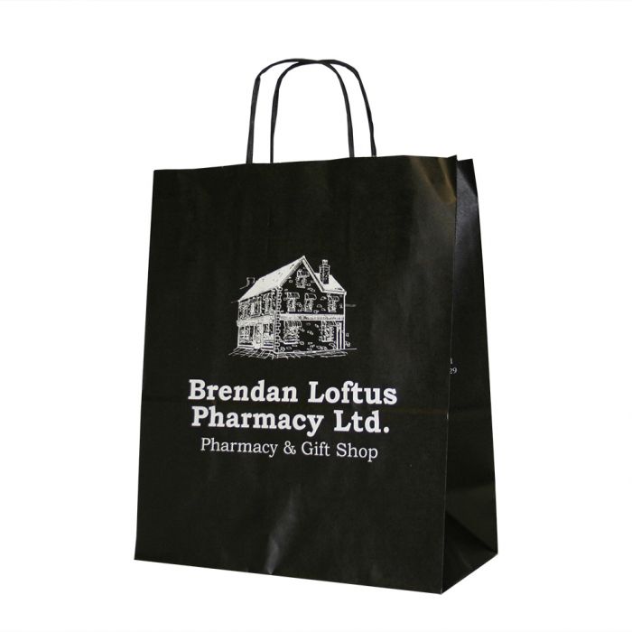 black pharmacy bag