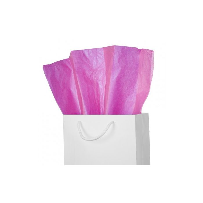 Cerise Silk Tissue