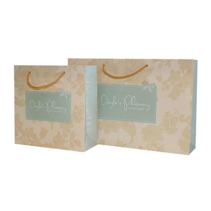 cream gift bag for pharmacy