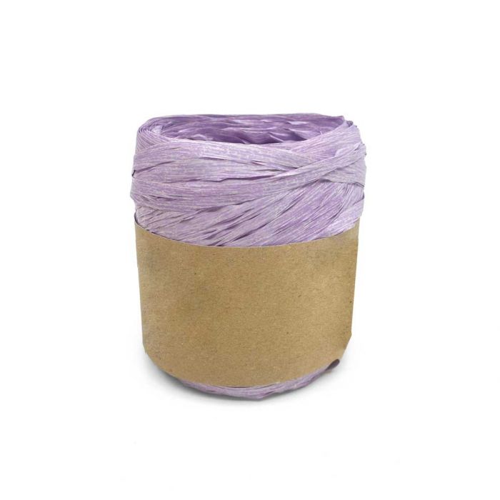 Compostable Lavender Raffia Ribbon