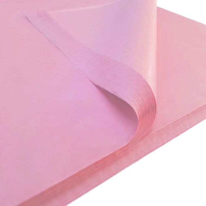 Pale Pink Silk Tissue