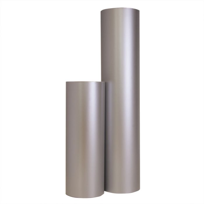 silver wrapping paper