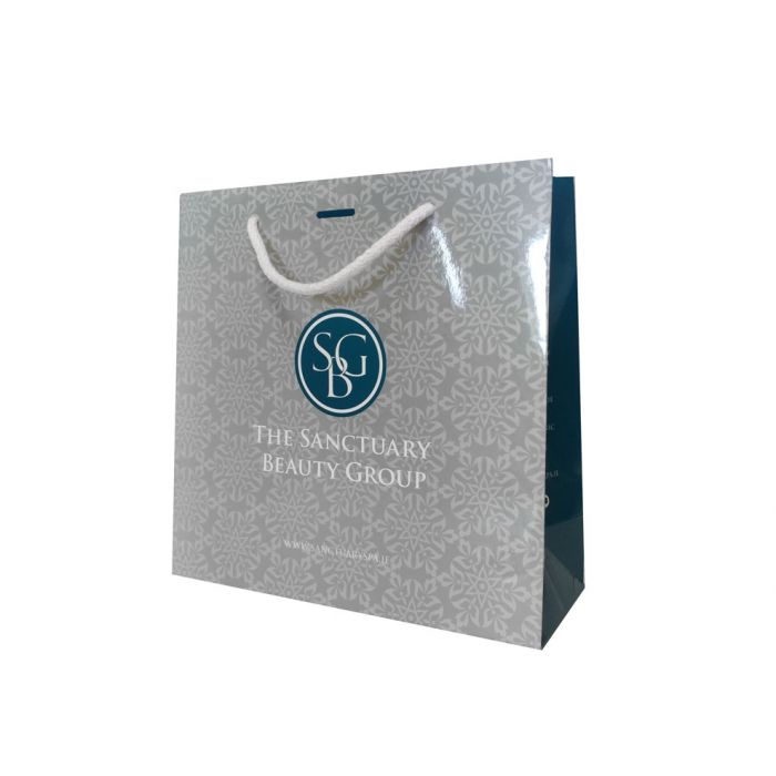 Full Print Design With Gloss Finish Carrier Bag 