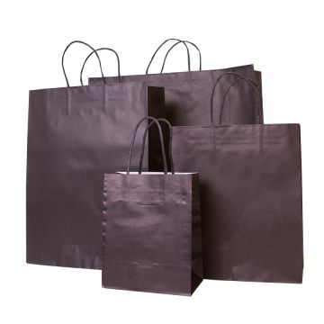 Black Premium Carrier Bag