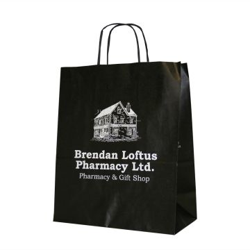 black pharmacy bag