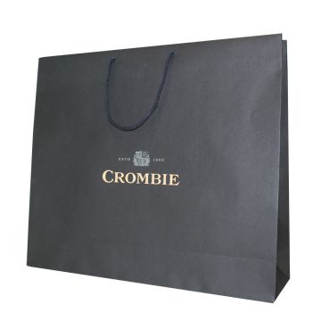 black paper bag