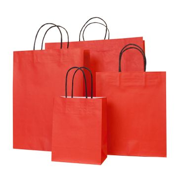 Red Premium Carrier Bag