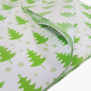 Tissue Paper Green Christmas Tree (100)
