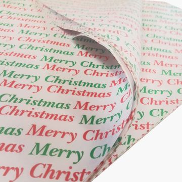 Tissue Paper Merry Christmas (100)