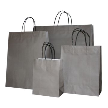 Warm Grey Premium Carrier Bag