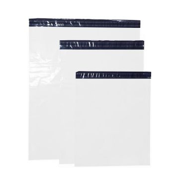 Biodegradable White Mailing Bags