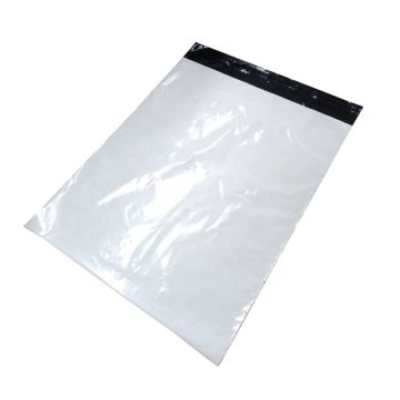 White Mailing Bags - 60 Micron Poly