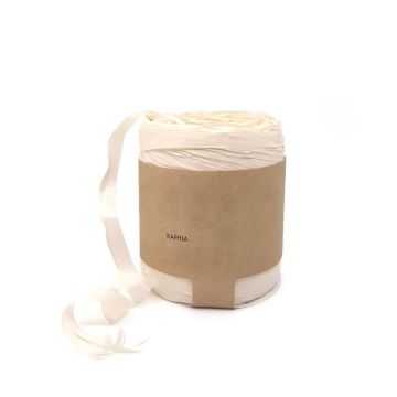 Biodegradable Raffia Ribbon - Natural