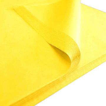 Tissue Paper Yellow Silk Low Cost (480)