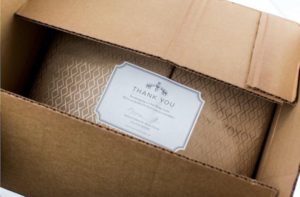 thank you note - unwrapping experience